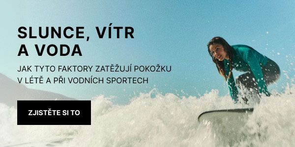 Slunce, vítr a voda: jak tyto faktory zatěžují pokožku v létě a při vodních sportech