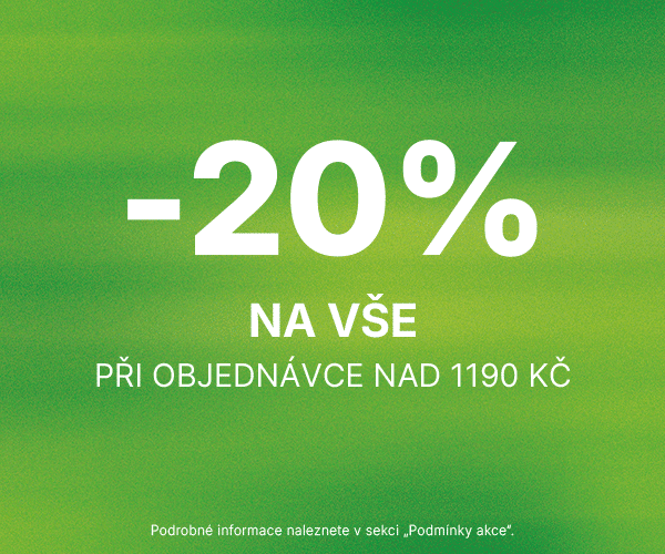 Užij si slevu -20% na všechno